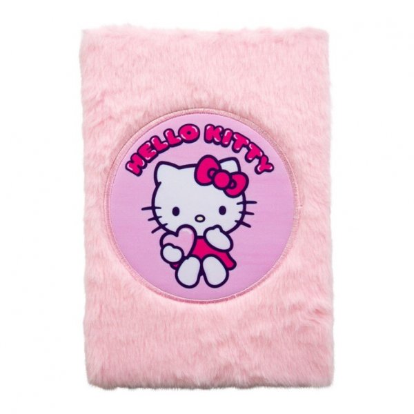 Hello Kitty - Pluizig schrijfblok
