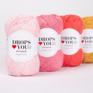 DROPS Loves You 9 gerecycled katoenen garen - 50 g