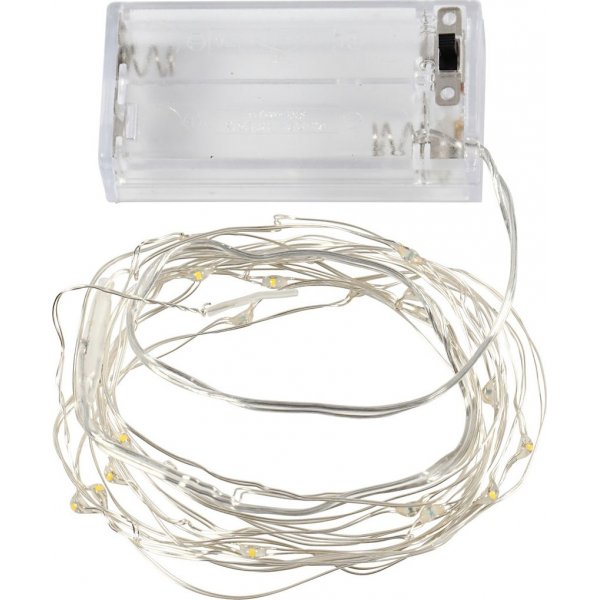 LED-lichtsnoer - zilver - 3,15 m