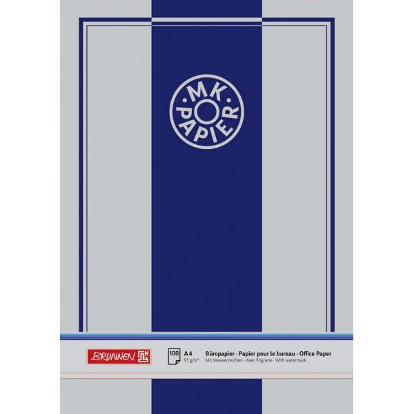 Briefhoofd - A4 95 g MK - 100 pagina's