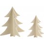 3D Kerstbomen - 2 st