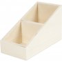 Vitrinedoos - hout - 10 x 19,5 cm