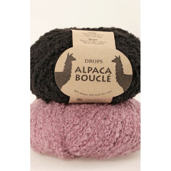 Drops Alpaca Bouclé-garen - 50 g Drops Alpaca Bouclé-garen - 50 g