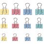 Clips - pastelkleuren - 15/19/25 mm - 30 st
