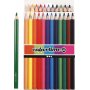 Colortime Kleurpotloden - gemengde kleuren - JUMBO - 12 st