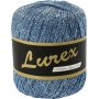 Lurexgaren - lichtblauw - 25 gr