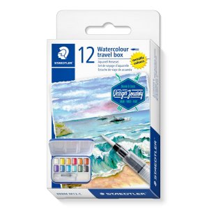 Aquarelverf met metallic kleuren, diverse kleuren - 12-delige set Aquarelverf met metallic kleuren, diverse kleuren - 12-delige set