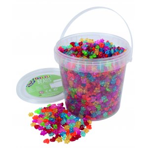 Parelmix glitter 2800 st Parelmix glitter 2800 st