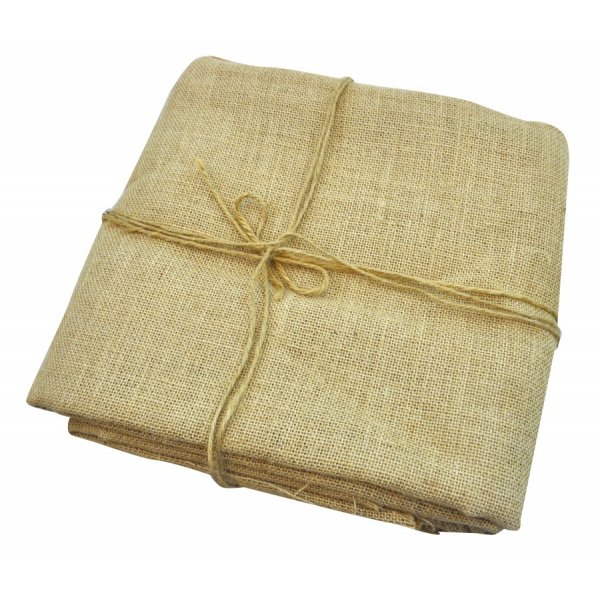 Natuurlijke jutestof 130 cm x 5 m