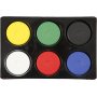 Waterverf - 57 cm primaire kleuren - palet