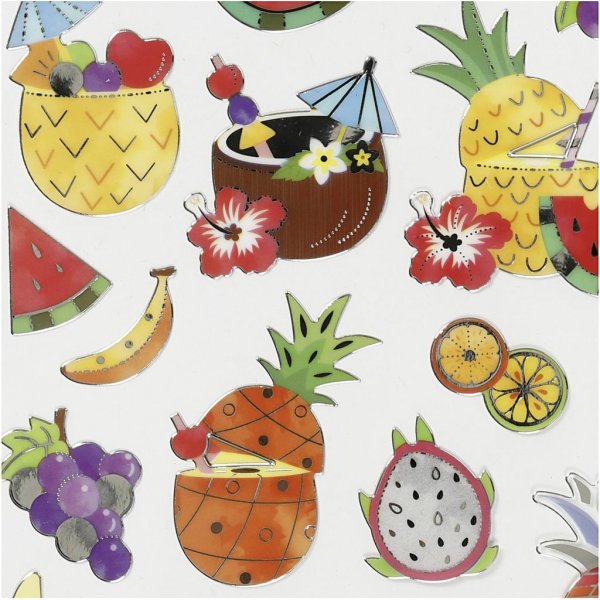 Stickers - exotisch fruit