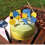 Tube kralen Go groen 1000 stuks Blauw