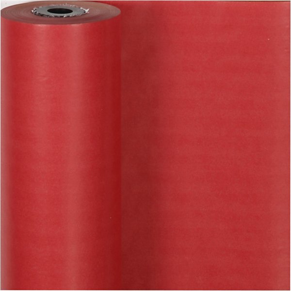 Cadeaupapier - rood - 100 meter Cadeaupapier - rood - 100 meter