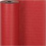 Cadeaupapier - rood - 100 meter