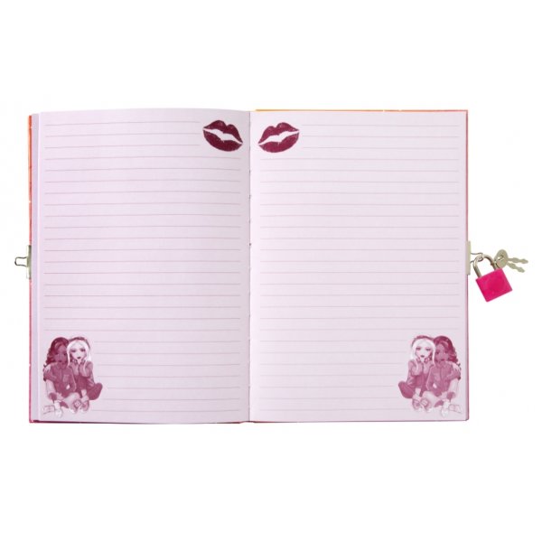 Agenda met slot en sleutel