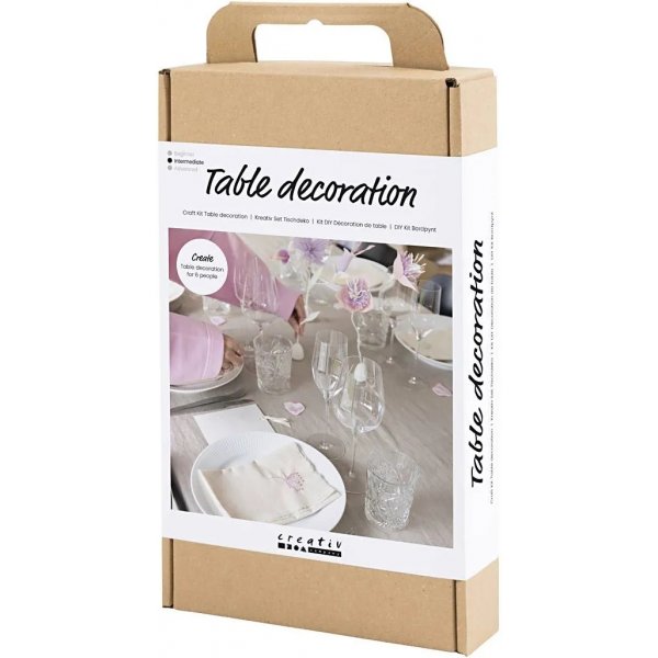 DIY Kit Tafeldecoratie, pastelkleuren DIY Kit Tafeldecoratie, pastelkleuren
