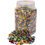 Congo parels glas - 4 mm - 500 gr