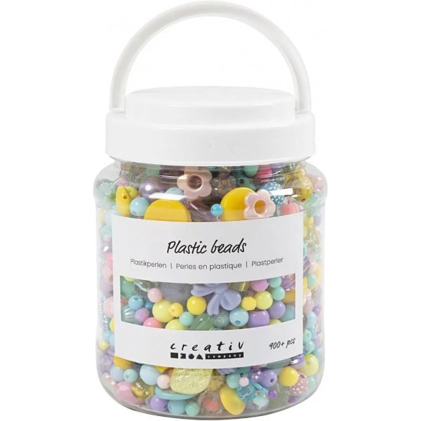 Klassieke parels, gemengde kleuren, 700 ml