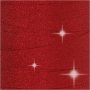 Cadeaukoord - rood - glitter - 100 m