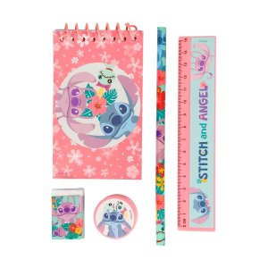 Schrijfwarenset Stitch Disney - 5 stuks Schrijfwarenset Stitch Disney - 5 stuks