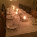 Klant imago Geplette fluwelen Champagne - 145 cm