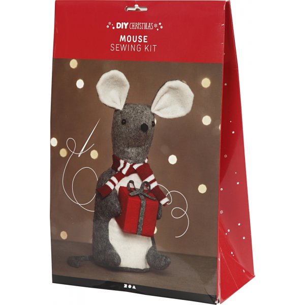 Knutselset - Kerstmuis