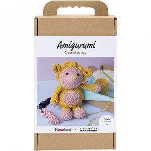 DIY amigurumi egel in lichtroze en warmgeel - 1 stuk. DIY amigurumi egel in lichtroze en warmgeel - 1 stuk.