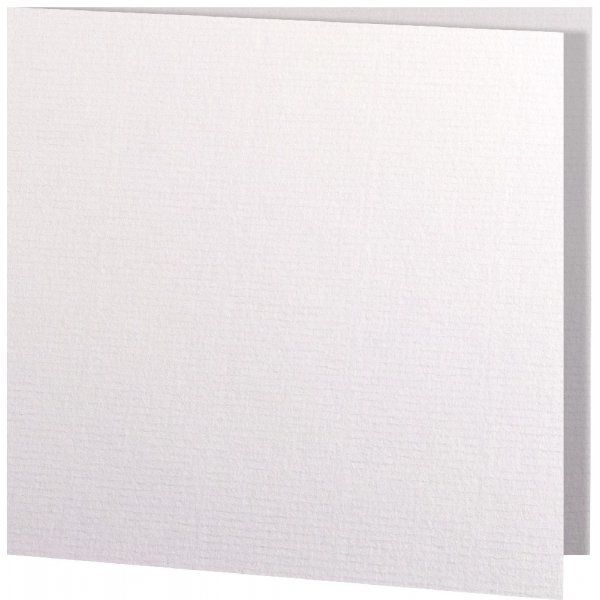Papperix Vierkante Dubbele Kaarten - 5-pack - Wit