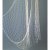Visnet katoen 400 x 100 cm - netmaat 5 cm