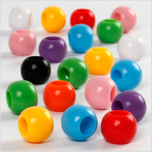 Congo mix - gemengde kleuren - Ø10 mm - 700 ml Congo mix - gemengde kleuren - Ø10 mm - 700 ml