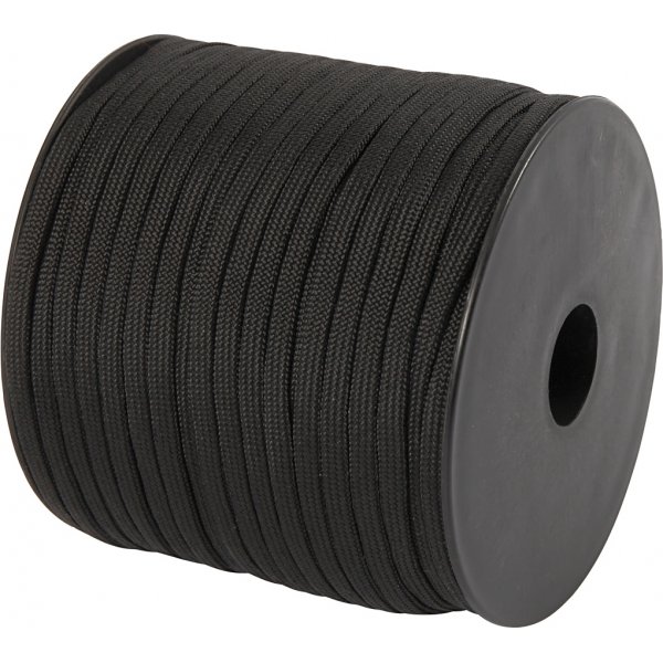 Stropdaskoord - zwart - 50 m Stropdaskoord - zwart - 50 m