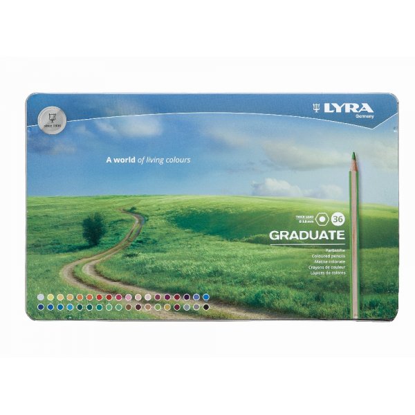 Kleurpotloden Lyra Graduate - 36-pack