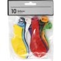 Ballonnen - gemengde kleuren - 23 cm - 10 st
