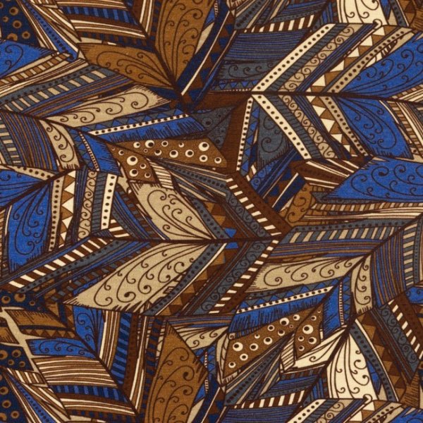 Breiwerk met print - Boho
