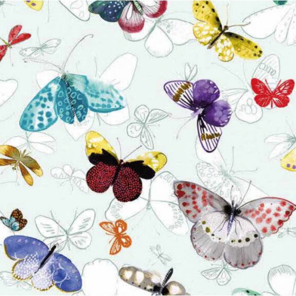 Oliedoek elegante vlinders
