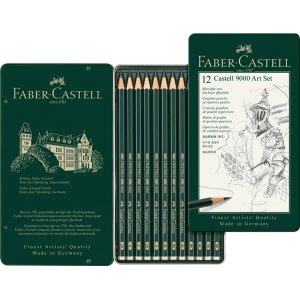 Pennenset Faber-Castell 9000 Art Pennenset Faber-Castell 9000 Art