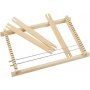 Stoffen frame met ijzeren rails en 3 shuttles