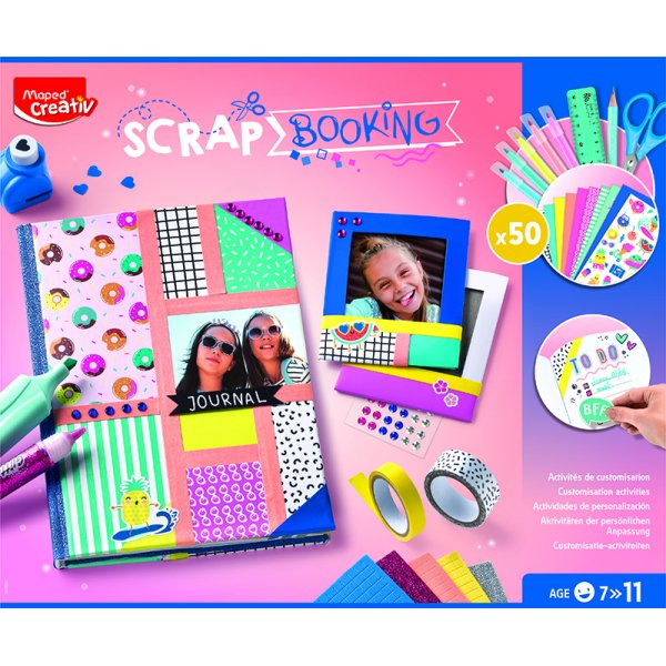 Knutselset - Maped - Vooral scrapbooking (7+ jaar)