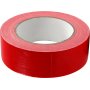 Textieltape - rood - 25 m