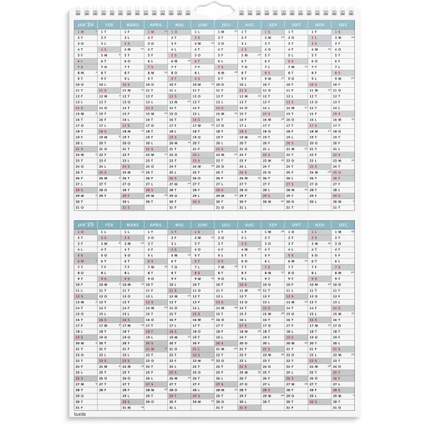 Familiekalender 24/25 - Stickers Familiekalender 24/25 - Stickers