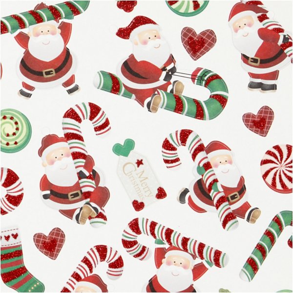 Stickers - Kerstman en Polka Pig Stick Stickers - Kerstman en Polka Pig Stick