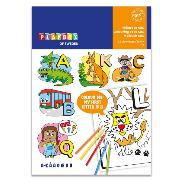 Kleurboek ABC 32 pagina\\\'s