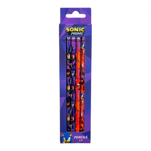 Sonic - Potloden 6-pack