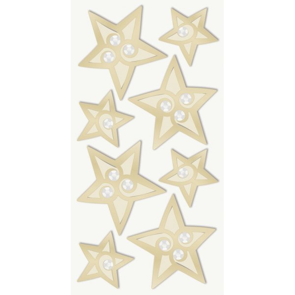 Stickermix - Ster - goud