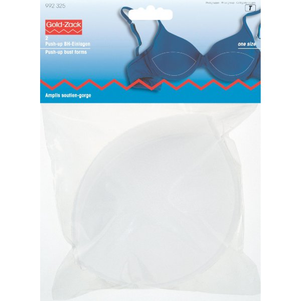 Push-up BH-vormen, n maat, wit, Materiaal 100% PA 2 st