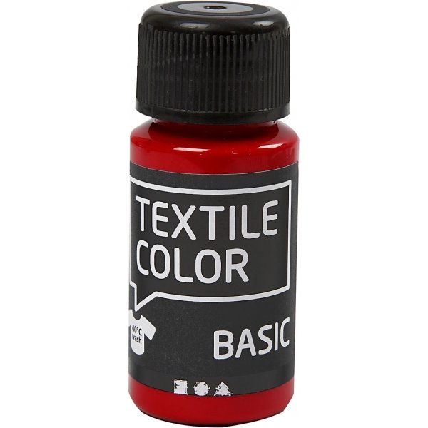 Textile Colour textielkleur - rood - 50 ml