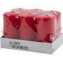 Bloklamp - rood - 50 mm - 6 st