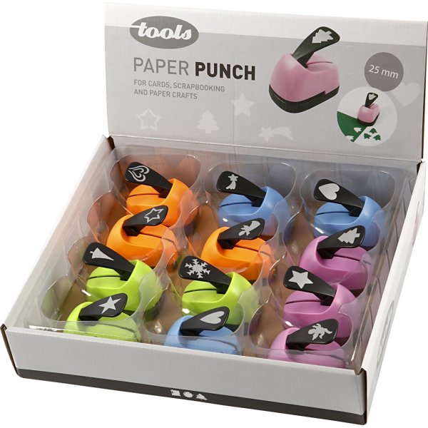 Ponsen - Kerstmotief - 12 st Ponsen - Kerstmotief - 12 st