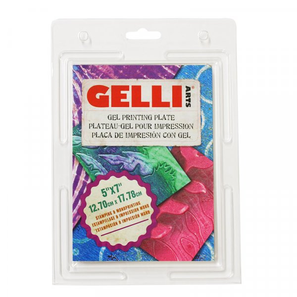 Drukplaat - Gelli Arts - 12,7x17,8cm