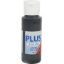 Plus Color Hobbyverf - zwart - 60 ml